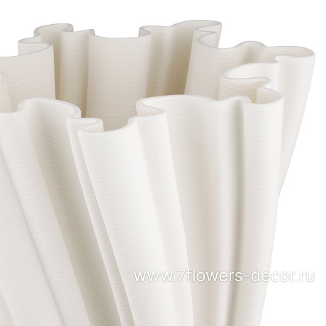 Ваза Иллюзия (керамика), 21x21xH20 см, для сухоцветов - фото 2