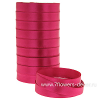 Лента атлас, 15 ммx25 ярд, набор (10 шт) - фото 1