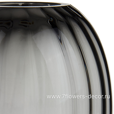 Ваза Ellipse (стекло), D16xH19 см - фото 2