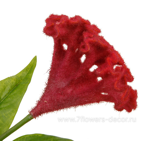 Цветок искусственный Целозия, H60 см - фото 2