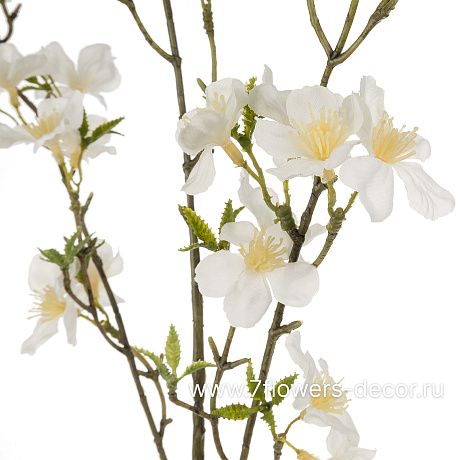 Ветка искусственная Вишня, H98 см - фото 2