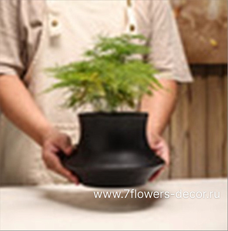 Кашпо Magnetic (керамика), 22,5x13,5xH15 см - фото 1