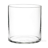 Ваза "Трубка 250" (стекло), D25xH30 см, К - фото 1