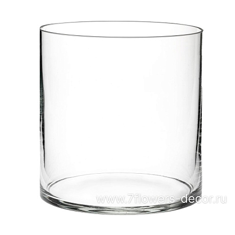 Ваза Трубка 250 (стекло), D25xH30 см, К - фото 1