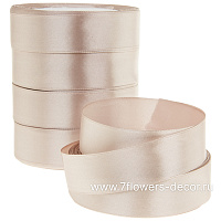 Лента атлас, 25 ммx25 ярд, набор (5 шт) - фото 1