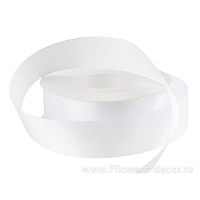 Лента атлас, 25 ммx25 ярд, плотная, на катушке - фото 1