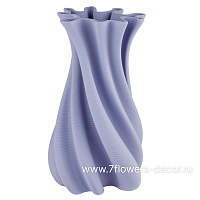 Ваза "Иллюзия" (керамика), 13x15xH24 см, для суxоцветов - фото 1