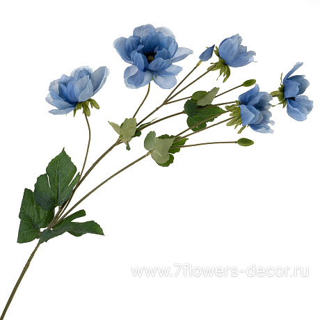 Цветок искусственный Анемон, H95 см - фото 1