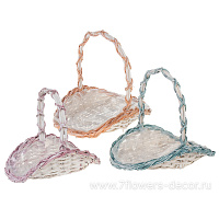 Корзина плетеная "Кант" (ива), 39x31xH10/31 см - 28x17xH8/23 см, набор (3 шт) - фото 1