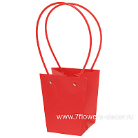 Сумка подарочная (картон), 13x9,5xH15,5 см, набор (10 шт), с ламинацией - фото 1