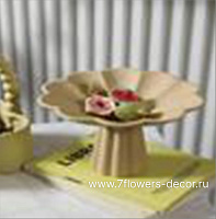 Блюдо декоративное "Нерине" (керамика), D20xH13 см - фото 1