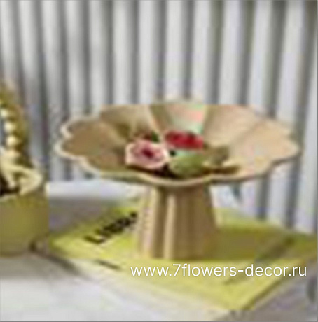 Блюдо декоративное Нерине (керамика), D20xH13 см - фото 1