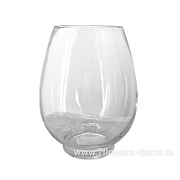 Ваза "Шивон" (стекло), D12xH25 см - фото 1