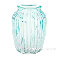 Ваза "Луана 1" (стекло), D15xH19,5 см - фото 1