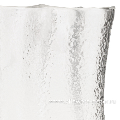 Ваза Paper (стекло), D14xH28 см - фото 2