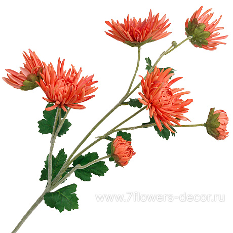 Цветок искусственный Хризантема, H66 см - фото 1