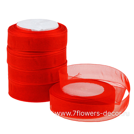 Лента органза, 25 ммx25 ярд - фото 1