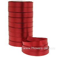 Лента атлас, 15 ммx25 ярд, набор (10 шт) - фото 1