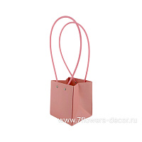 Сумка подарочная "Roses" (картон), 11,5x10,5xH13 см, набор (10 шт), с ламинацией - фото 1