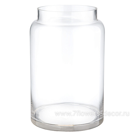 Ваза Банка (стекло), D15xH23 см - фото 1