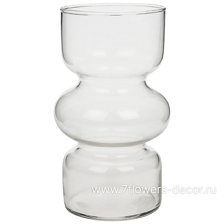 Ваза Waist (стекло), D9xH18 см - фото 1