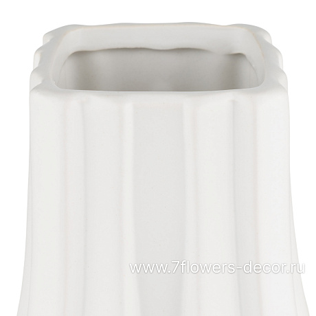 Ваза Грани (керамика), D12xH25,5 см - фото 2