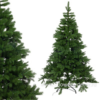 Ель искусственная с лампочками "Монблан" (ПЭ), D153xH210 см - фото 1