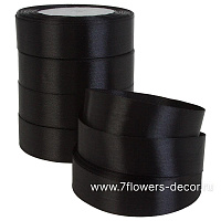 Лента атлас, 25 ммx25 ярд, набор (5 шт) - фото 1