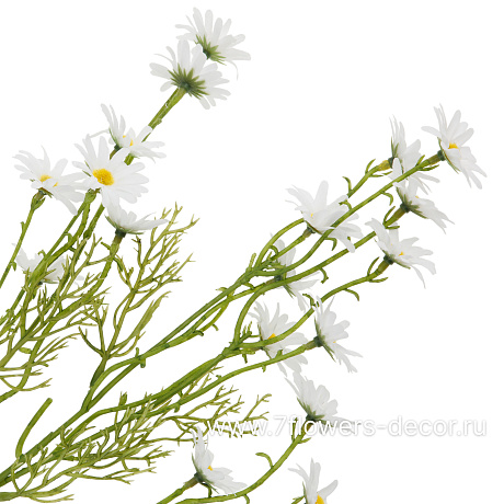 Цветок искусственный Ромашка, H27 см - фото 2