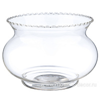 Ваза "Belly" (стекло), D16xH12 см - фото 1