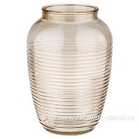 Ваза "Луиза 2" (стекло), D16,5xH24 см - фото 1