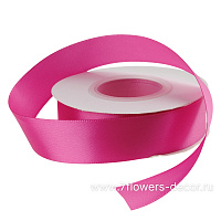 Лента атлас, 25 ммx25 ярд, плотная, на катушке - фото 1