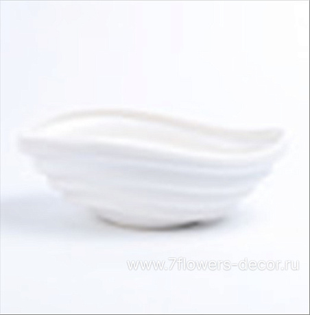 Кашпо Flow (керамика), 31x20,5xH11,5 см - фото 1