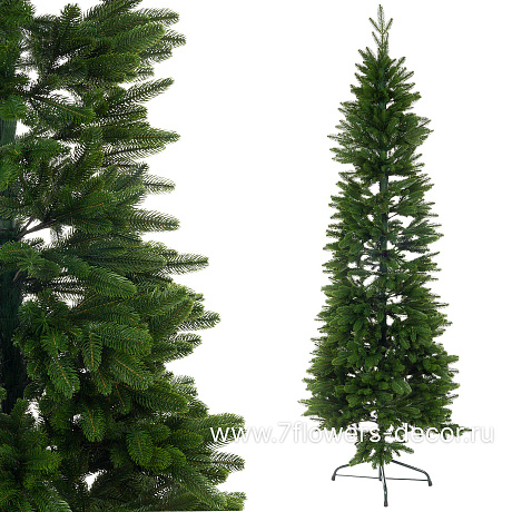 Ель искусственная Рижская (ПЭ), D92xH220 см - фото 1