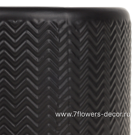 Кашпо (керамика), D12xH11,5 см - фото 2