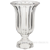 Ваза "Crystal" (стекло), D15xH23,5 см - фото 1