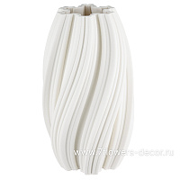 Ваза "Иллюзия" (керамика), D19xH34 см, для суxоцветов - фото 1