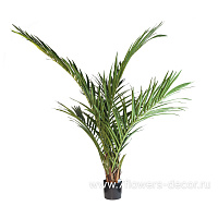 Растение искусственное в кашпо "Пальма Маджести", H118 см, 280 листьев - фото 1