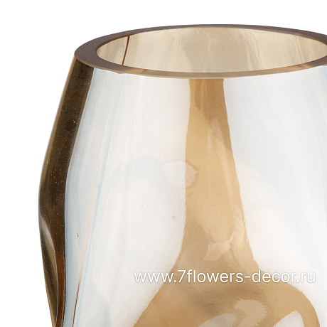 Ваза Paper (стекло), D8xH18 см - фото 2
