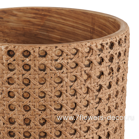 Кашпо Basket (керамика), D18xH16 см - фото 2
