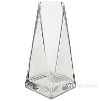 Ваза "Грани" (стекло), D11хН25 см - фото 1