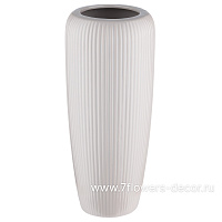 Ваза "Bauhaus" (керамика), D17xH40 см - фото 1
