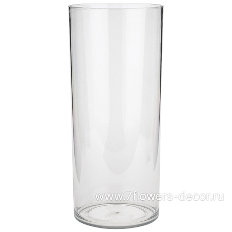 Вазон Round (пластик), D15xH35 см - фото 1