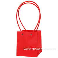 Сумка подарочная (картон), 13x12xH15 см, набор (10 шт), с ламинацией - фото 1