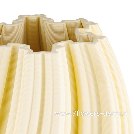 Ваза Иллюзия (керамика), D19xH34 см, для суxоцветов - фото 2