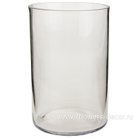 Ваза "Трубка 100" (стекло), D10xH15 см, K - фото 1