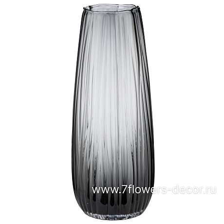 Ваза Gardenia (стекло), D15xH37,5 см - фото 1