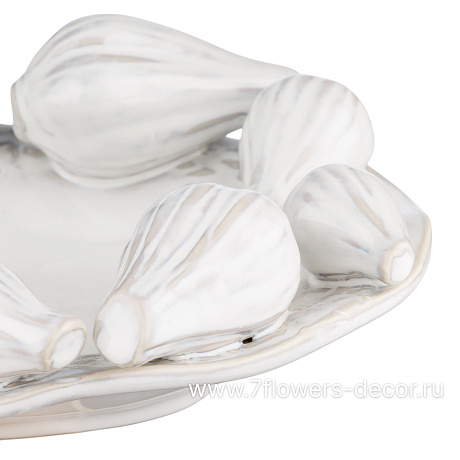 Подставка декоративная Чеснок (керамика), 19x27xH8 см - фото 2