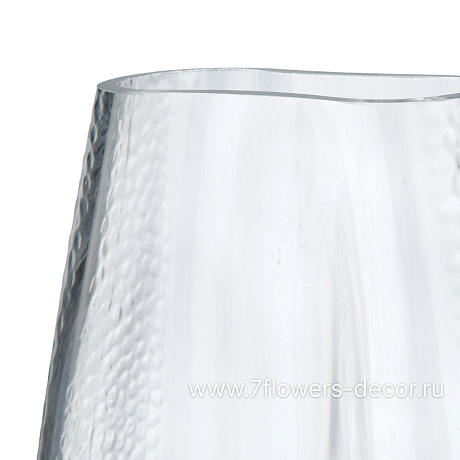 Ваза Wall (стекло), 15х10,5хH35 см - фото 2