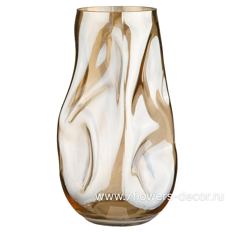 Ваза Paper (стекло), D10xH28 см - фото 1